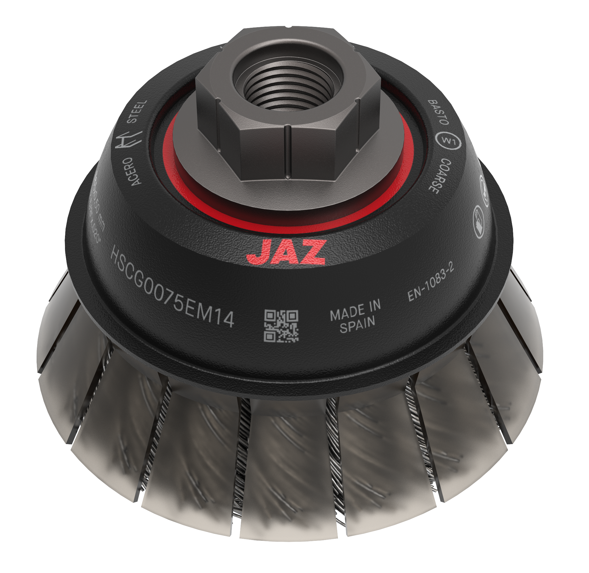 Cup Brushes with Protection Guard